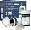 Metene AGM-513S Test Strips for Diabetes, 100 Count Blood Glucose Test Strips, Use with metene AGM-513S Only